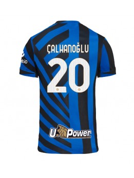 Inter Milan Hakan Calhanoglu #20 Replika Hemmakläder 2024-25 Kortärmad